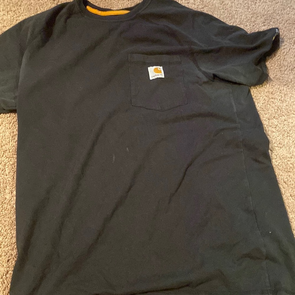 All black with pocket on the top left